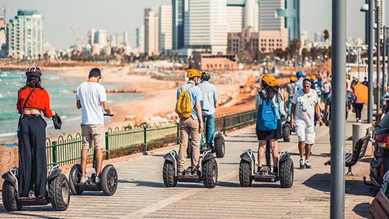 Attractions in Tel Aviv - Segway